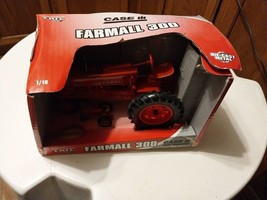 ERTL Case iH Farmall 300 Die Cast 1:16 Tractor Bonus 1:64 Red Tractor New In Box - £26.13 GBP