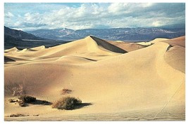 Wind-formed Sand Dunes Death Valley Nationat Park Postcard Posted 1967 - £7.06 GBP