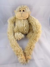 Animal Alley Tan Monkey Chimp Ape Hanging Plush 12 Inch Stuffed Animal toy - $9.95