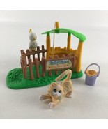 Littlest Pet Shop Animal Zoo Playset Baby Tiger Exhibit Figures Vintage ... - £27.21 GBP