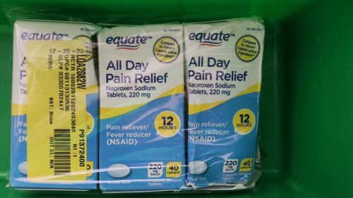 Equate - All Day Pain Relief - Naproxen Sodium/Fever Reducer (NSAID) - Tablet... - $9.87