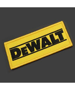 Dewalt Electrical Tools Logo Embroidered Patch Iron On  - £11.18 GBP