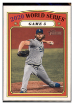 2021 Topps Heritage 2020
  World Series - Game 5   Los Angeles
  Dodgers Basebal - £2.69 GBP