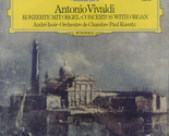 Antonio Vivaldi: Konzerte Mit Orgel / Concertos With Organ [Vinyl] - $16.99