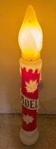 39&quot; Vintage Noel Lighted Candle Empire Blow Mold Christmas Display Made In USA - £46.97 GBP
