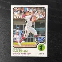 2022 Topps Heritage Baseball Andrew Vaughn Base #266 Chicago White Sox - £1.54 GBP