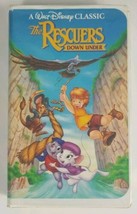 The Rescuers Down Under VHS 1991 Disney Black Diamond  - £3.97 GBP