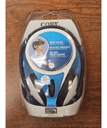 Coby Deep Bass Digital Stereo Headphones CV121 Black 3.5mm Plug New - $13.82 CAD