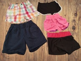 Toddler Girl Size 4/5 Shorts Lot. Zone Pro, Varsity Spirit, Garanimals,... - $8.59
