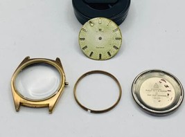 gold pltd Omega geneve 1960&#39;s/70&#39;s gents watch Case/Dial,used, ref#(om-31) - £78.77 GBP