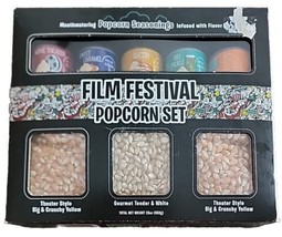 Wabash Valley Farms ~ Film Festival Popcorn Set ~ Popcorn &amp; Flavor Seaso... - £22.05 GBP