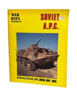 Vintage War Data Magazine Number 12 SOVIET APC BTR 40,50,60,152,BRDM,BMP... - €21,08 EUR