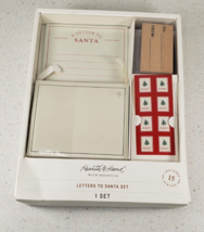 Hearth &amp; And Hand With Magnolia Letters To Santa Stationary Set Rubber Stamp - $14.56