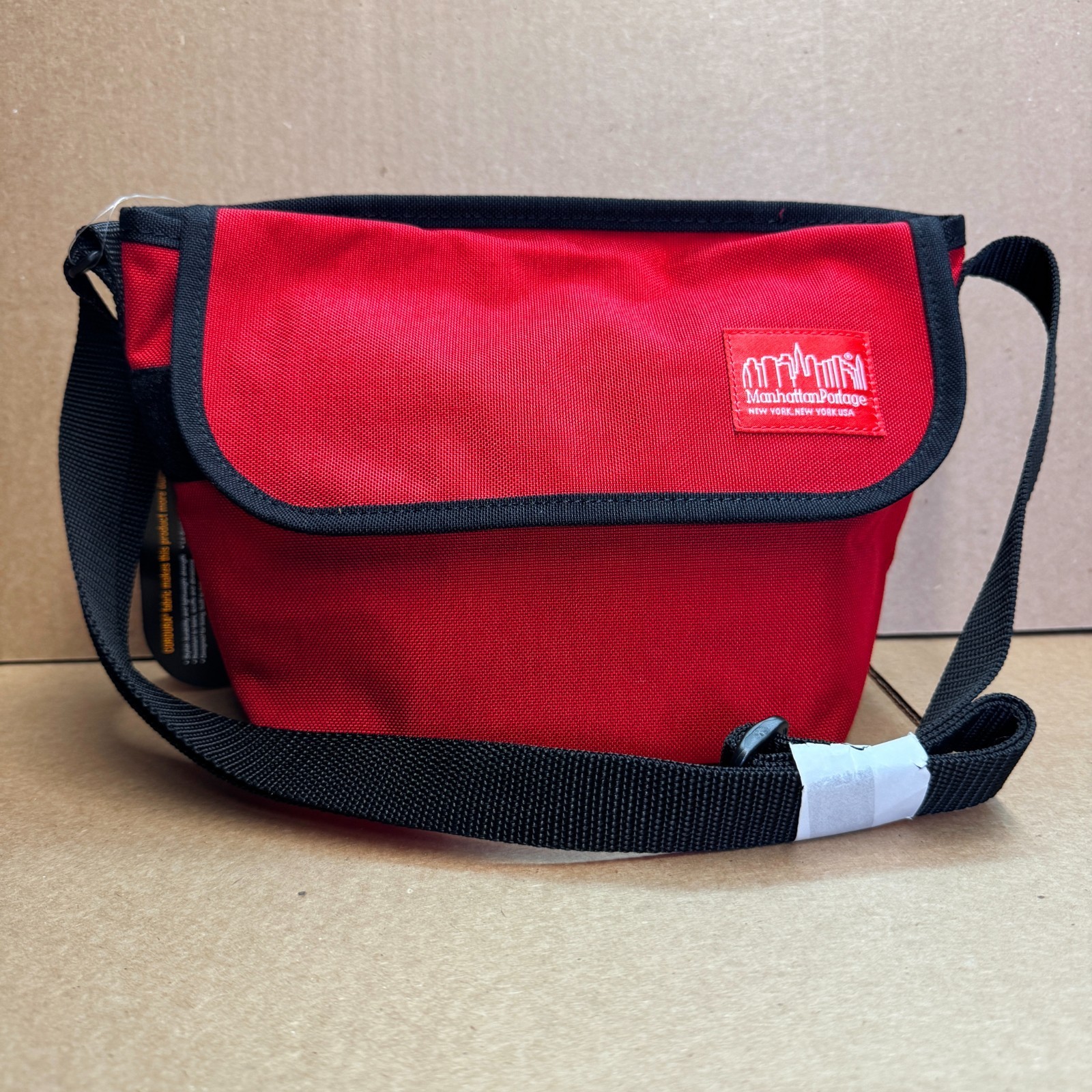 Manhattan Portage Nylon Messenger Bag - Red Item image 9
