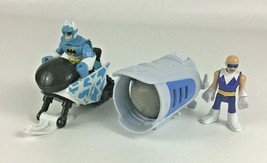Imaginext DC Super Friends Arctic Batman Snowmobile Captain Cold Figures... - $24.70