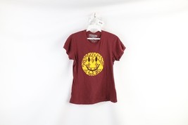 Retro Womens Medium Smiley Face University of Minnesota Short Sleeve T-S... - $19.75