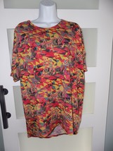 LuLaRoe Irma Multi-Color Triangle Design Size XS Women&#39;s NWOT - $22.00