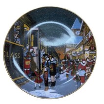 Hargrove Collection Fine Porcelain 8 inch Plate Home For Christmas Vintage Boxed - £11.62 GBP