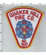 Quaker Hill Fire Company (Connecticut) Shoulder Patch - $24.95