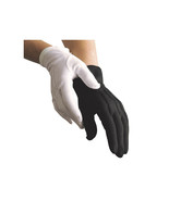 Black Cotton Gloves - men&#39;s &amp; women&#39;s - Uniform, Parade, Military, Santa... - £6.58 GBP+