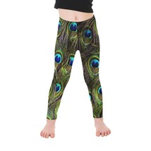 Little Girls&#39; Peacock All Over Print Legging - $28.75 CAD
