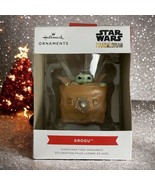Hallmark Grogu In Satchel - The Mandalorian Star Wars - Gift Ornament NEW - £15.14 GBP