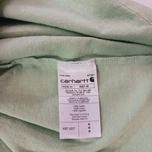 Carhartt Loose Fit K87-M Men’s Green Cotton T-Shirt Pocket Short Sleeve Size M image 5