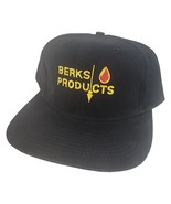 Vintage Berks Products Hat Black Trucker Snapback Cap 1990s County - €16,83 EUR