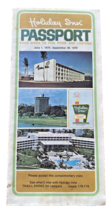 Holiday Inn Passport Book 1970 Food Fun &amp; Lodging Guide Vintage 1970s - $18.49