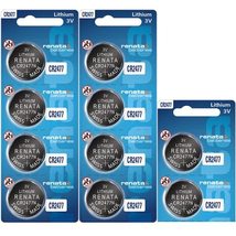 Renata Coin Cell Battery CR2477 Lithium Replaces DL2477, CR2477 (10 Pcs) - £16.37 GBP
