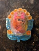 VINTAGE MATTEL 1960S LIDDLE KIDDLE FLOWER PIN BROOCH DOLL JEWELRY LOCKET - $84.95