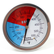 3&quot; Temperature Thermometer Gauge | Barbecue BBQ Grill Smoker Pit Thermostat - £7.09 GBP