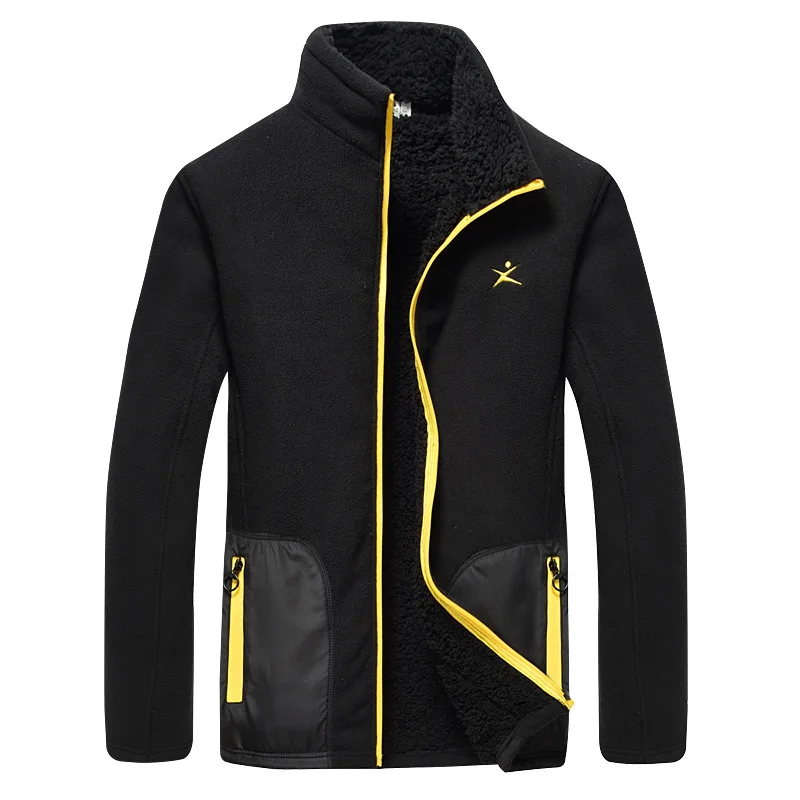  Winter Fleece Jacket Men Tactics Pocket Outdoor Jackets Male Slim Fit Casual Sp - £135.00 GBP
