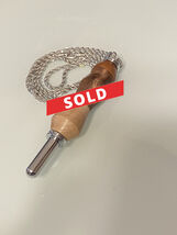 Seam Ripper Magnetic Necklace, Hand turned Wood, Sewing tool and Jewelry... - $703.30 MXN