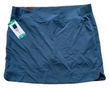 32 Cool Noctural Teal Tennis Golf Skort Womens Size XLG  Stretchy W Tags - $14.73