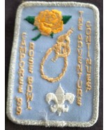 Vintage Camporee Rose Bowl Sew-On Patch – Gently Used – VGC – COLLECTIBL... - $8.11 CAD