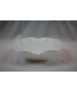 Vintage White Glass Square Candy Trinket Dish Quilted Diamond Pattern 6 ... - €16,49 EUR