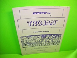TROJAN Original Video Arcade Game Service Repair Manual - £12.92 GBP
