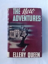 Vintage The New Adventures of ELLERY QUEEN ~ 1942 Triangle Books Hardcover - £21.75 GBP