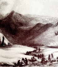 San Juan Mountains Mexican American War 1928 Print General John Fremont ... - $24.99