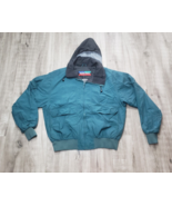 Vintage Pacific Trail Jacket Green Size M Winter Outdoors Hooded - $422.72 MXN