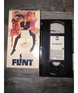 Our Man Flint-VHS-James Coburn-CBS/FOX-1965/1990-Action comedy - £5.87 GBP