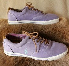 Women&#39;s Baby Phat Lavender Lace-Up Canvas Sneaker ~10~ 102000489L - £12.40 GBP