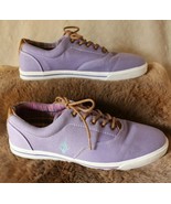 Women&#39;s Baby Phat Lavender Lace-Up Canvas Sneaker ~10~ 102000489L - £12.46 GBP