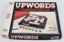 VINTAGE Milton Bradley Upwords Board Game  - $24.74