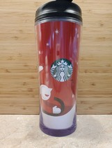 Starbucks Tumbler 2009-2011 Holiday Dog Sledding 16 oz Grande HOL112-16519 - $6.99