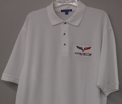 C6 Chevrolet Corvette Racing Embroidered Mens Polo XS-6XL, LT-4XLT Chevy New - £20.12 GBP+