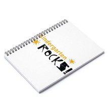 Kindergarten Rocks, Back to School Spiral Notebook - Ruled Line - £13.02 GBP