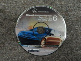 2002 Mercedes Benz Comand Nav Sistema Ohio Valley USA Digitale Road Mapp... - $13.26