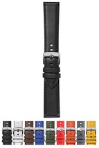 Morellato Croquet (Ec) Genuine Calf Leather Watch Strap - White - 20mm - Chrome- - $38.95